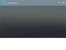 Tablet Screenshot of ecodia.com